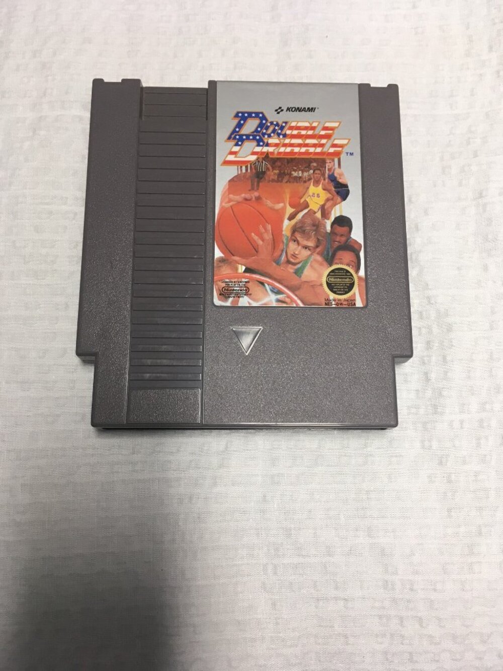 Nintendo NEW Double Dribble game cartridge